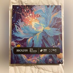 COMPLETE BBOLDIN Iris Reverie 1000 Piece Puzzle